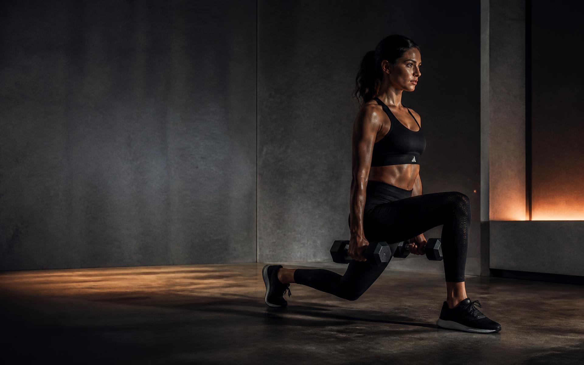 Athlete training in an EMBER fitness studio